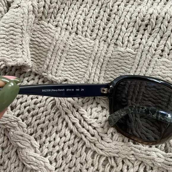 Coach Navy Sand Sunglasses - Picture 5 of 7